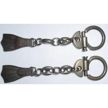 Přívěsek Kovový přívěsek s bronzovou Ploutev