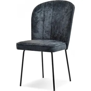 Jídelní židle Jídelní židle BATUL - grafitová / černá