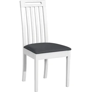 Jídelní židle Jídelní židle DEANA 10 - bílá / tmavě šedá