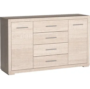 Komoda Široká komoda TRIXA - dub santana