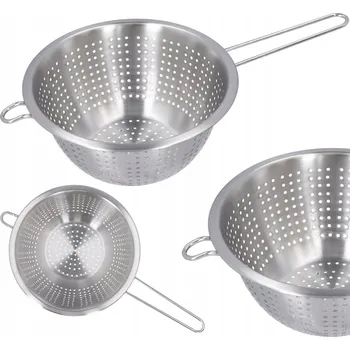 Cedník a síto Sítko Excellent Houseware 120608 21 cm stříbrné