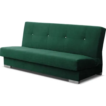 Pohovka Vícemístná pohovka HUANA - láhvově zelená