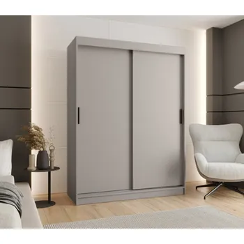 Šatní skříň Šatní skříň s posuvnými dveřmi 150 cm CASANDRA - kašmír