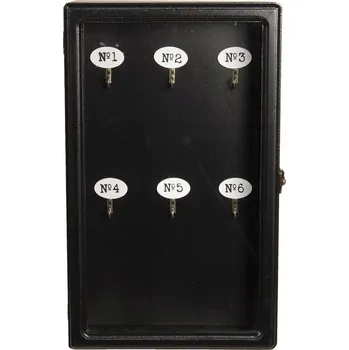 Věšák Šatní ramínko Clayre & Eef MDF, černý