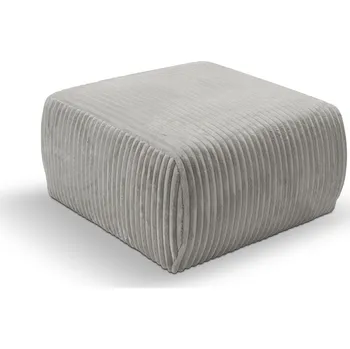 Taburet Čalouněná taburetka SUDBURY - šedá