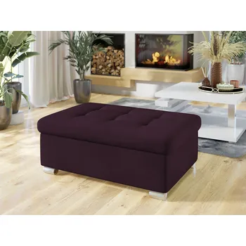 Taburet Taburetka do obýváku NELLI 2 - lilková