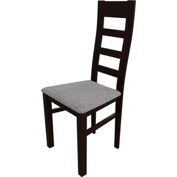 Jídelní židle Kuchyňská židle MOVILE 25 - ořech / šedá 2