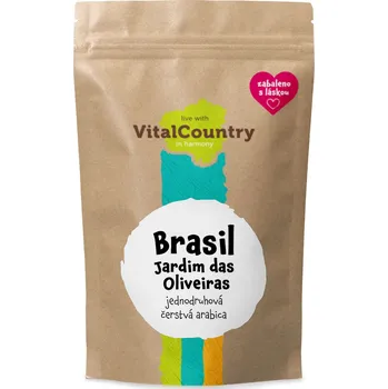 Káva Vital Country Brasil Jardim das Oliveiras káva Varianta: Zrnková, Množství: 1kg