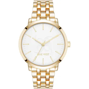 Hodinky Nine West dásmké hodinky kulaté NW/3060SVGB