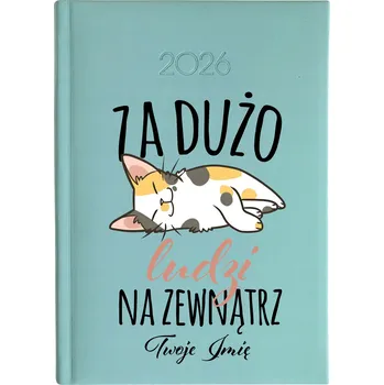 Kalendář Knižní kalendář 2026 A5 FunnyCase vícebarevný