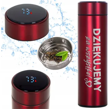 Termoska Termoska Červená Termohrnek Dárek ke Dni učitelů – Děkujeme!