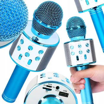 Mikrofon BEZDRÁTOVÝ KARAOKE MIKROFON S BLUETOOTH + REPRODUKTOR