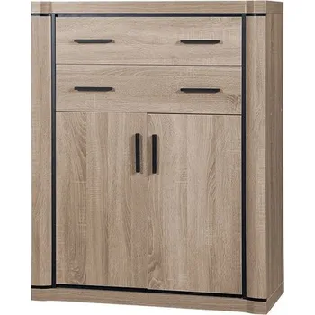 Komoda Kombinovaná komoda ARIKA - šířka 97 cm, dub sonoma