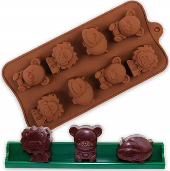 Tvořítko na led SILIKONOVÁ FORMA NA MÝDLA, LED, ČOKOLÁDY