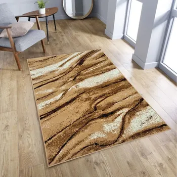 Koberec Obdélníkový koberec 250x350 cm LUKEN - béžový / hnědý