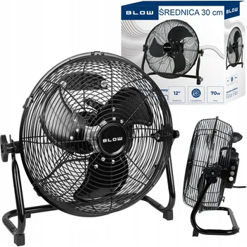 Vzduchotechnika Podlahový ventilátor Blow 70W černý