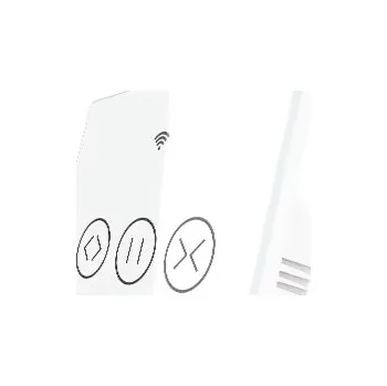 IP kamera Dotykový skleněný ovladač rolet, žaluzií a vrat s WIFI TUYA + RF433