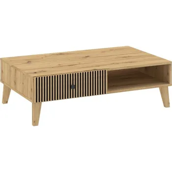 Konferenční stolek Konferenční stolek se šuplíkem HEWITT - dub artisan