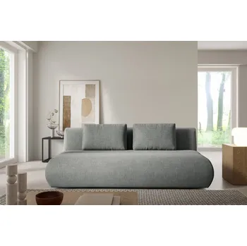 Pohovka Rozkládací dvoumístná pohovka OSHAWA - popelavá