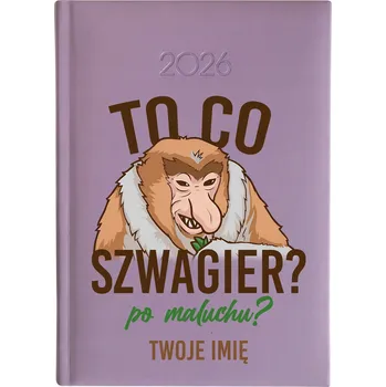 Diář Knižní kalendář 2026 A5 FunnyCase vícebarevný