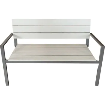 Zahradní lavice Zahradní lavička LAIMA - šedá