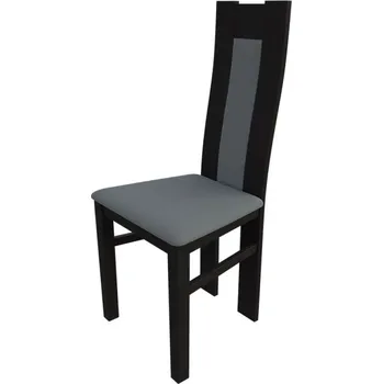 Jídelní židle Kuchyňská židle MOVILE 19 - wenge / šedá 1