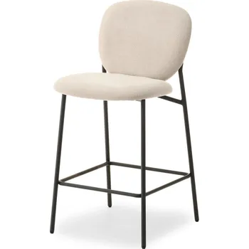 Barová židle Barová židle KAMILYA - béžová / černá