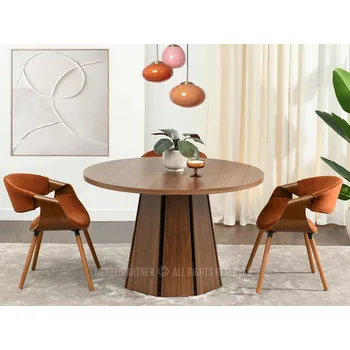 Jídelní stůl Designový jídelní stůl 120 DAMIEN - ořech