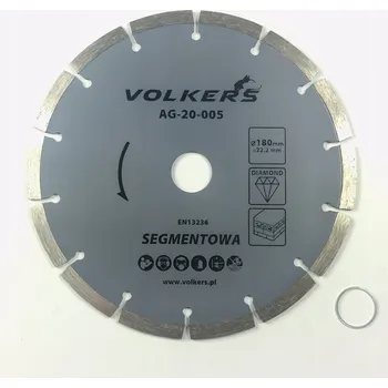 Řezný kotouč Diamantový kotouč segmentový, 180x22,2mm + redukce