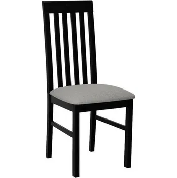 Jídelní židle Čalouněná jídelní židle DANBURY 1 - černá / šedá