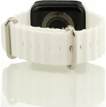 Řemínek na hodinky Řemínek Luna pro Apple, bílý