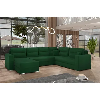 Sedací souprava Rozkládací sedací souprava ISAMARA 2 - zelená