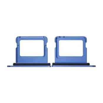 Šuplík SIM iPhone 16, 16 Plus Single SIM blue (modrozelená)