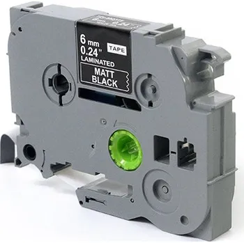 Pásek do tiskárny Ribbon JetWorld Biały to Matowym Blackm Replacement Brother 6mm x 8m TZe-MQ315 (TZEMQ315, TZMQ315, TZ-MQ315, AZEMQ315, AZE-MQ315)