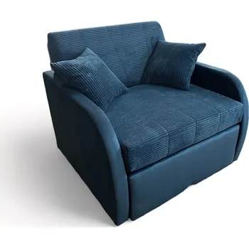 Křeslo Rozkládací křeslo TOBI - tmavě modré