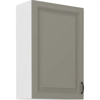 Kuchyňská linka Vysoká horní skříňka SOPHIA - šířka 60 cm, světle šedá / bílá