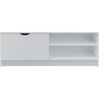 Televizní stolek TV stolek LOWAKE - bílý