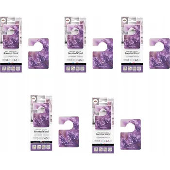 Osvěžovač vzduchu ELIX osvěžovač vzduchu vůně LEVANDULOVÝ VÁNEK 5x3 ks závěska do skříně