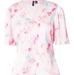 VERO MODA Halenka světlemodrá / fuchsiová / růžová / pastelově