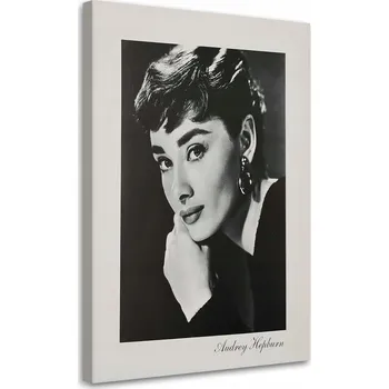 Obraz OBRAZ NA PLÁTNĚ Audrey Hepburnová Portrét