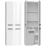 Koupelnová skříňka VALDUR 1 - lesklá bílá