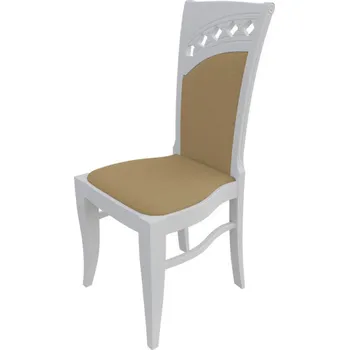 Jídelní židle Židle do kuchyně MOVILE 26 - bílá / béžová