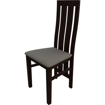 Jídelní židle Jídelní židle MOVILE 42 - ořech / šedá ekokůže