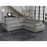 Rozkládací rohová sedačka ORITUKO MAXI - šedá