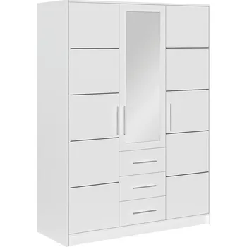 Šatní skříň Kombinovaná šatní skříň 147 AGNESA - bílá