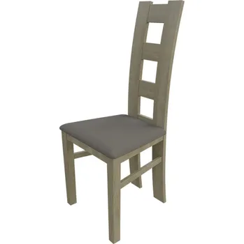 Jídelní židle Jídelní židle MOVILE 21 - dub sonoma / šedá ekokůže