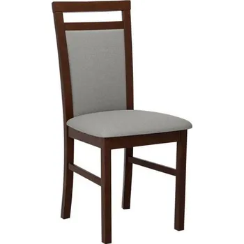 Jídelní židle Kuchyňská židle FRATONIA 3 - ořech / šedá