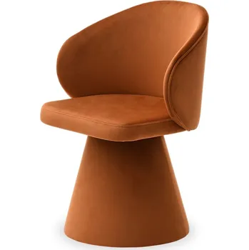 Jídelní židle Otočná jídelní židle FARAH - měděná