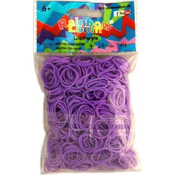 kreativní sada RAINBOW LOOM gumičky FIALOVÉ