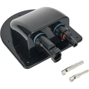 solární kabel XTEND Solarmi Solarmi střešní průchodka s konektory MC4, černé